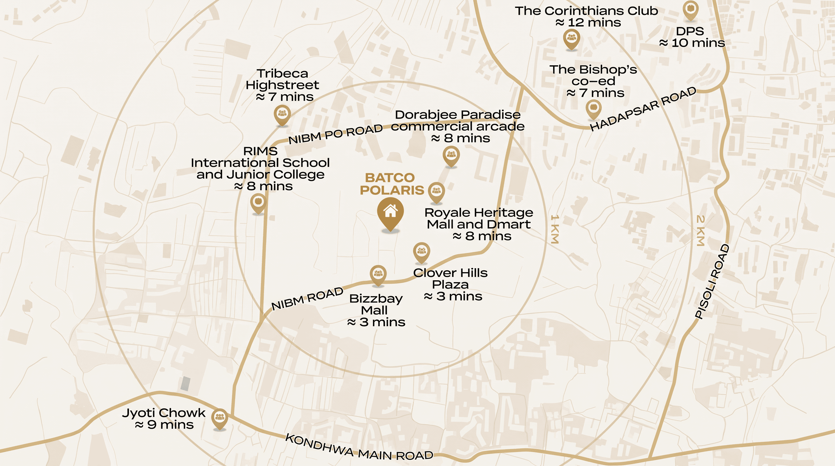 Batco Polaris Location & Strategic Address Map